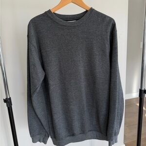 Dark Gray Men's Crewneck Sweater